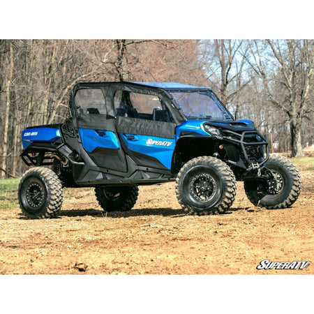 SuperATV Can - Am Maverick Sport Primal Soft Cab Enclosure Upper Doors - MojoMotoSport.com