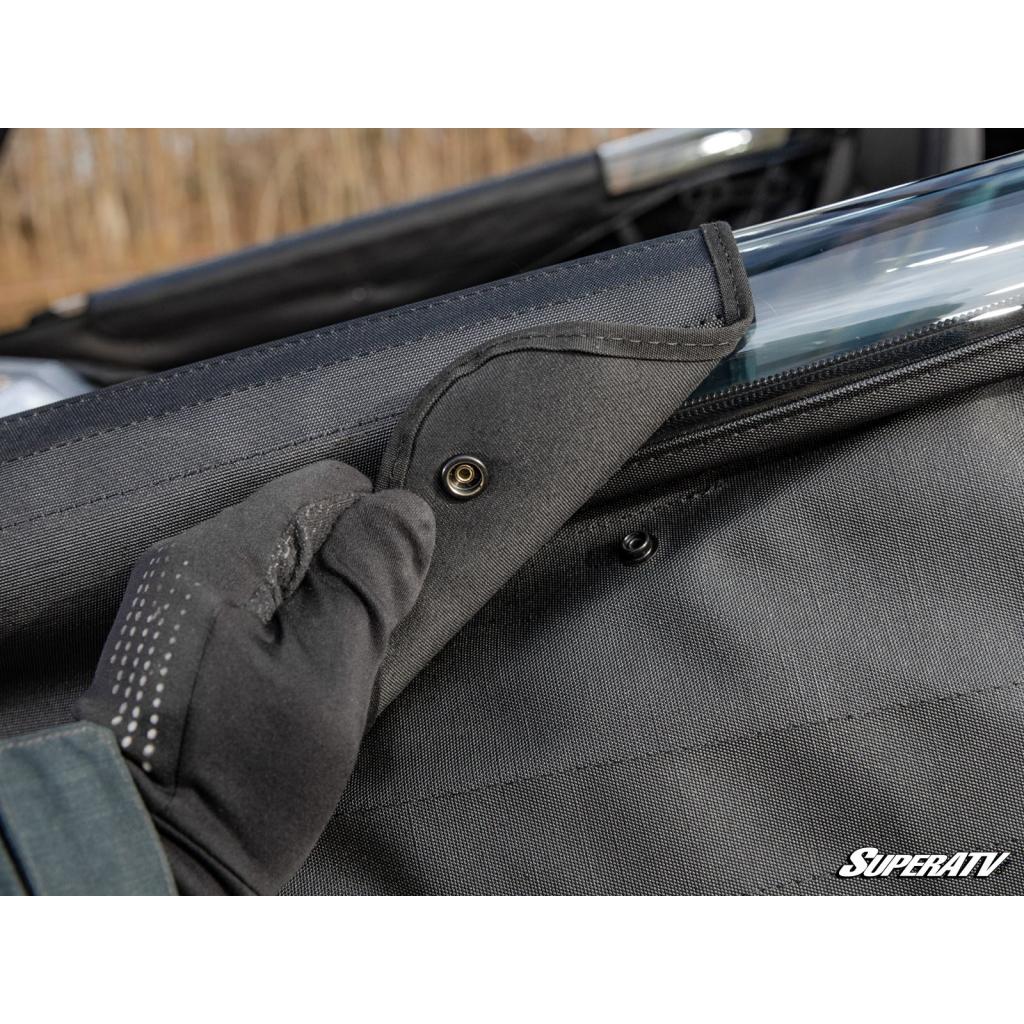 SuperATV Can - Am Maverick Sport Primal Soft Cab Enclosure Upper Doors - MojoMotoSport.com