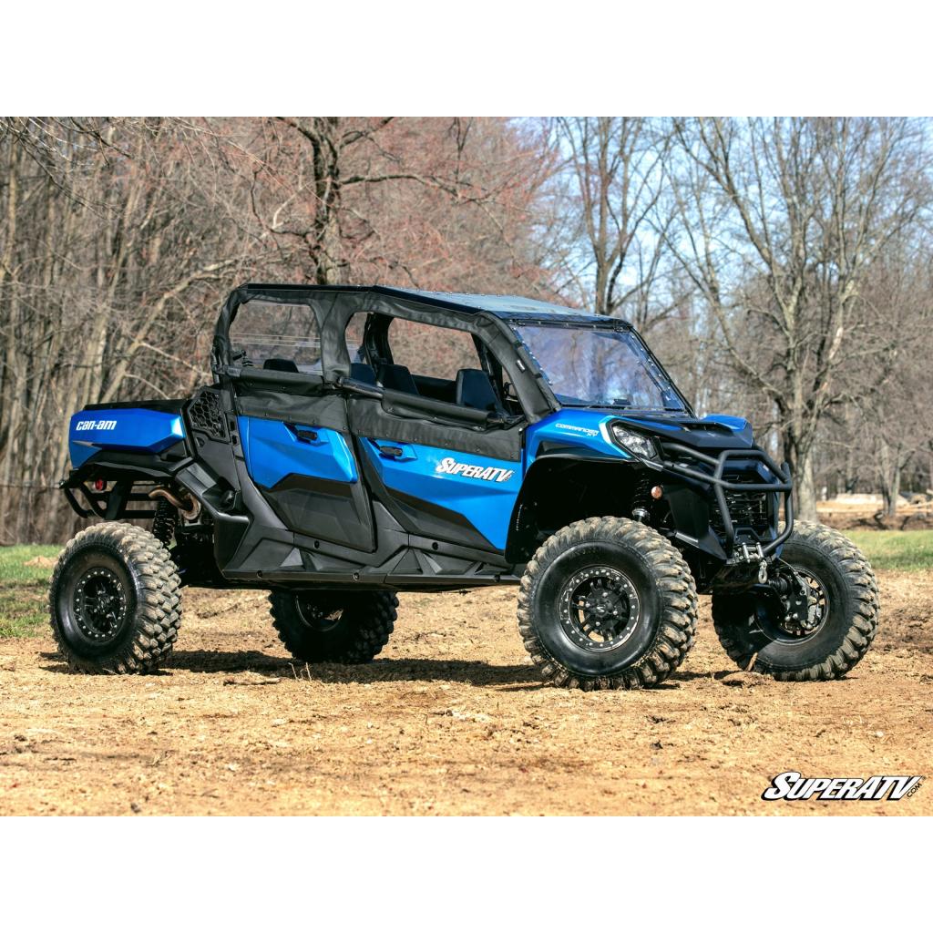 SuperATV Can - Am Maverick Sport Primal Soft Cab Enclosure Upper Doors - MojoMotoSport.com