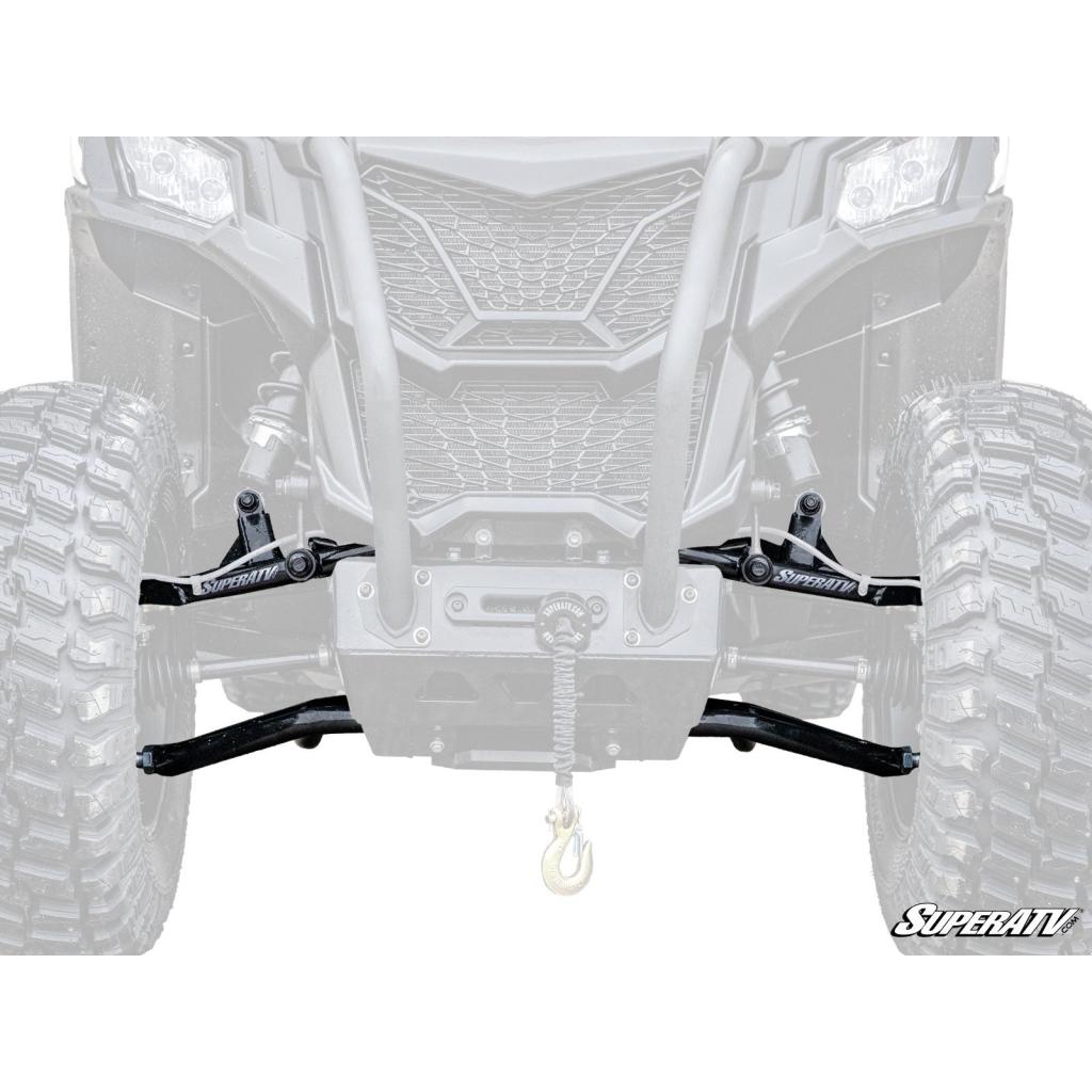 SuperATV Can - Am Maverick Trail High Clearance 1.5" Forward Offset A - Arms - MojoMotoSport.com