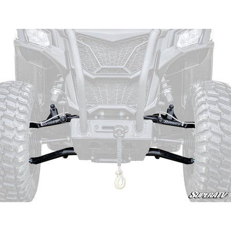 SuperATV Can - Am Maverick Trail High Clearance 1.5" Forward Offset A - Arms - MojoMotoSport.com