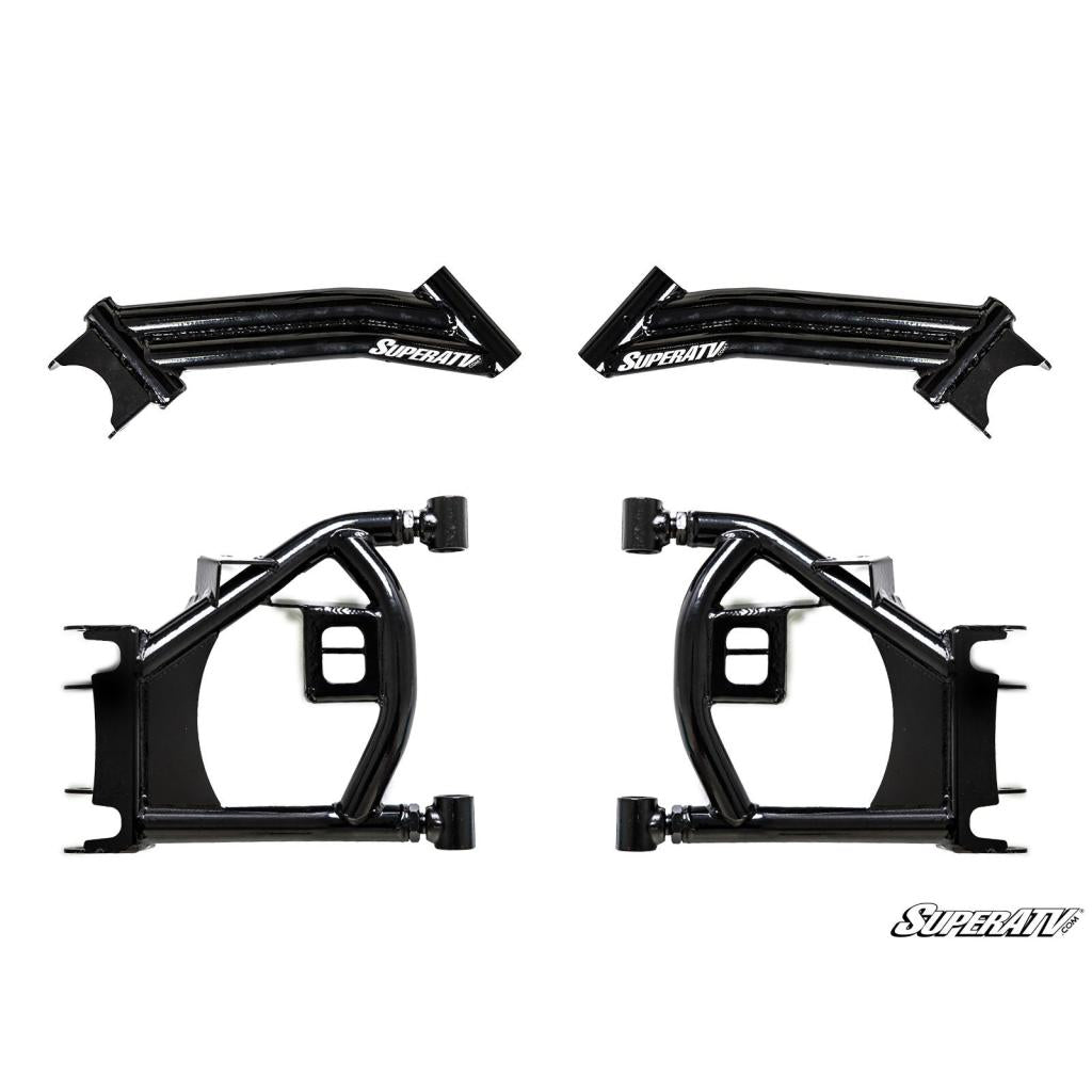 SuperATV Can - Am Maverick Trail High Clearance 1.5" Rear Offset A - Arms - MojoMotoSport.com