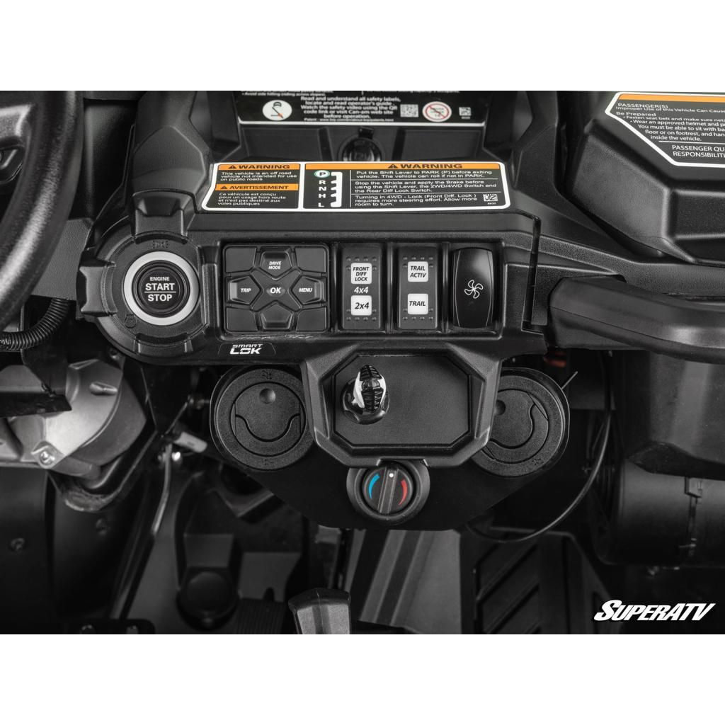 SuperATV Can - Am Maverick Trail In - Dash Cab Heater - MojoMotoSport.com