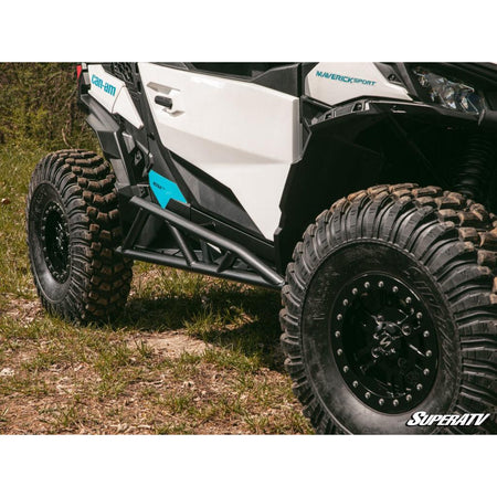 SuperATV Can - Am Maverick Trail Nerf Bars - MojoMotoSport.com