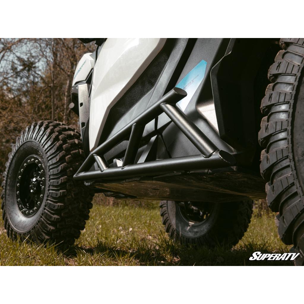 SuperATV Can - Am Maverick Trail Nerf Bars - MojoMotoSport.com