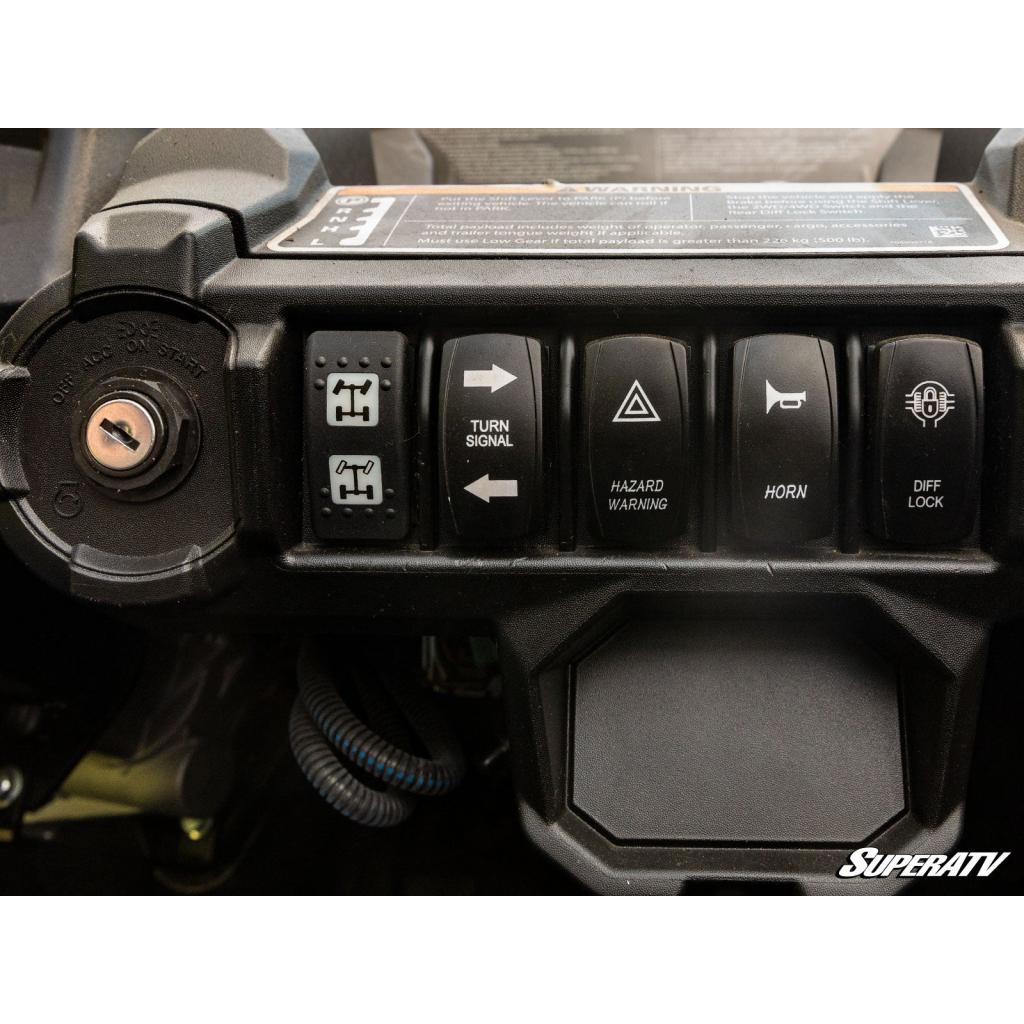 SuperATV Can - Am Maverick Trail Plug & Play Turn Signal Kit - MojoMotoSport.com
