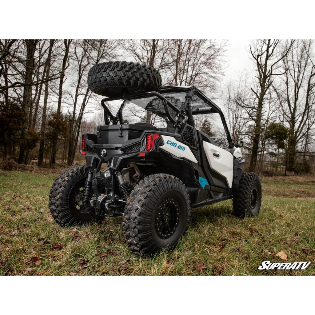 SuperATV Can - Am Maverick Trail Spare Tire Carrier - MojoMotoSport.com