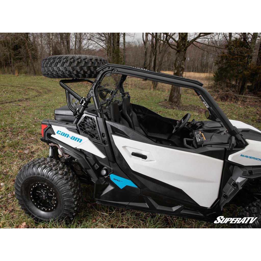 SuperATV Can - Am Maverick Trail Spare Tire Carrier - MojoMotoSport.com