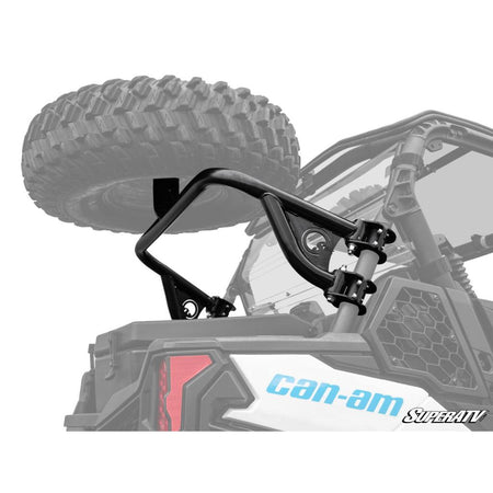 SuperATV Can - Am Maverick Trail Spare Tire Carrier - MojoMotoSport.com