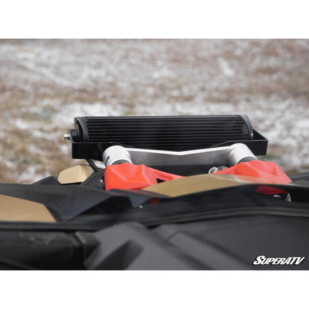 SuperATV Can - Am Maverick X3 12" Shock Tower Light Bar Mount - MojoMotoSport.com