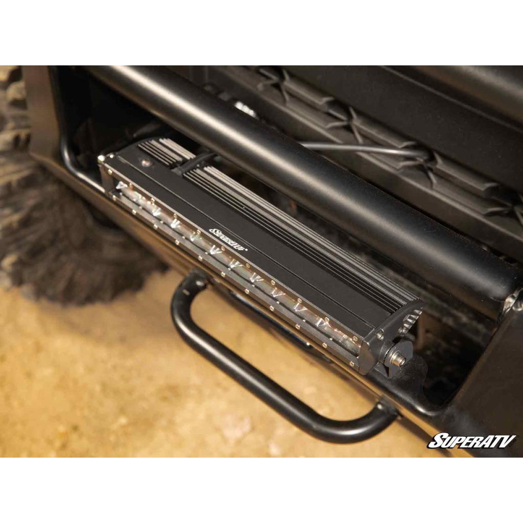 SuperATV Can - Am Maverick X3 12" Shock Tower Light Bar Mount - MojoMotoSport.com
