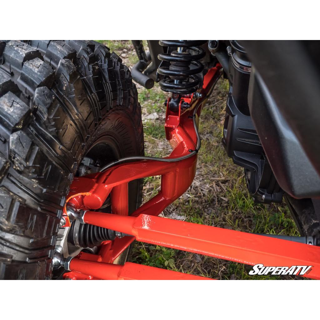 SuperATV Can - Am Maverick X3 64" High Clearance Rear Trailing Arms - MojoMotoSport.com