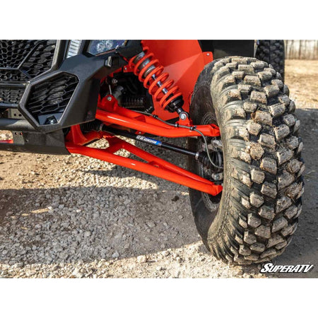 SuperATV Can - Am Maverick X3 Atlas Pro 2" Forward Offset A - Arms - MojoMotoSport.com