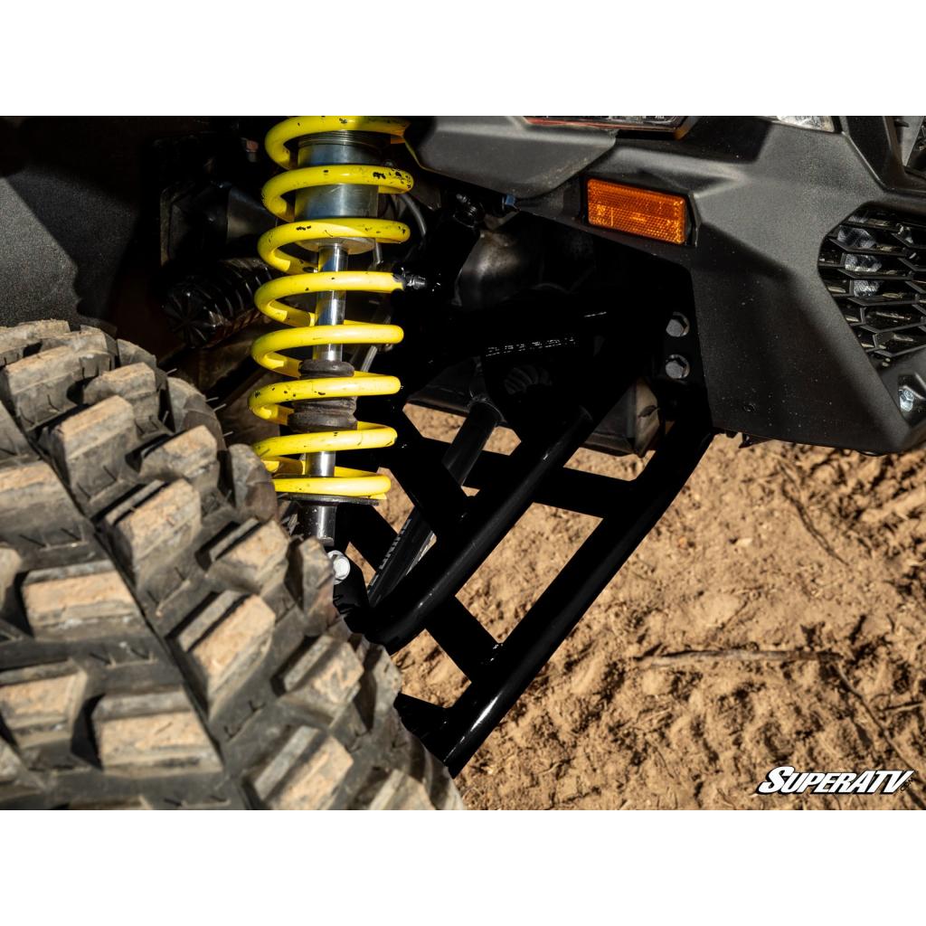 SuperATV Can - Am Maverick X3 Atlas Pro 2" Forward Offset A - Arms - MojoMotoSport.com
