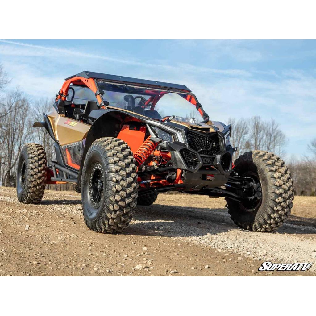 SuperATV Can - Am Maverick X3 Atlas Pro 2" Forward Offset A - Arms - MojoMotoSport.com