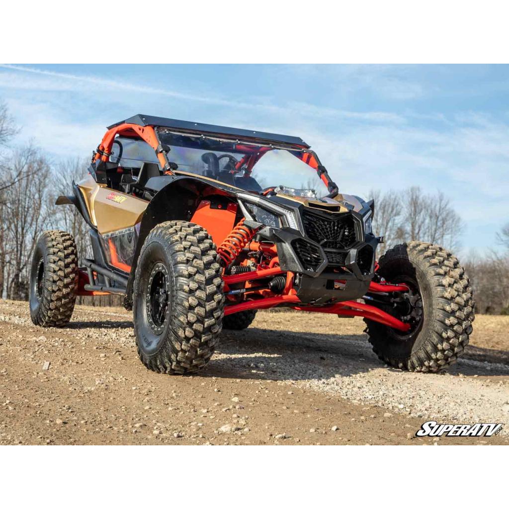 SuperATV Can - Am Maverick X3 Atlas Pro 2" Forward Offset A - Arms - MojoMotoSport.com