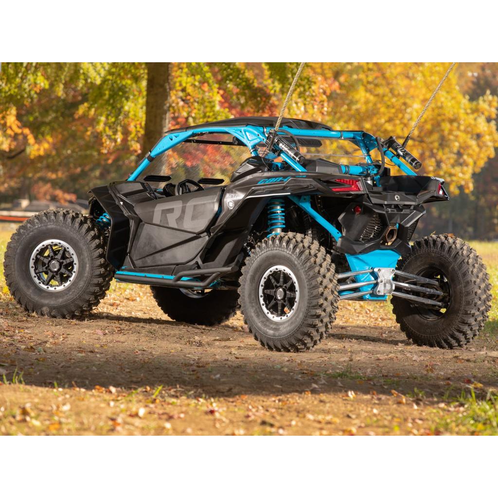 SuperATV Can - Am Maverick X3 Billet Radius Rod Plate - MojoMotoSport.com