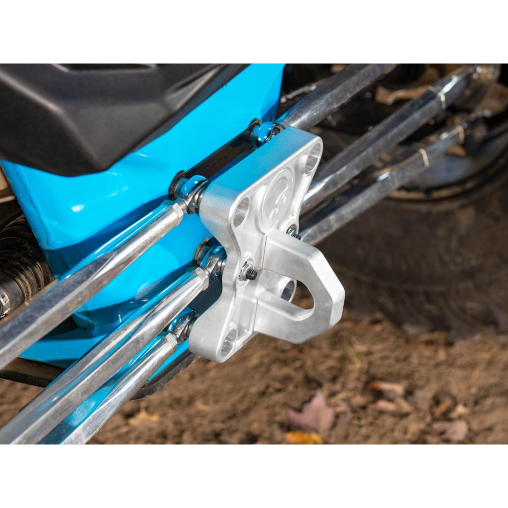 SuperATV Can - Am Maverick X3 Billet Radius Rod Plate - MojoMotoSport.com