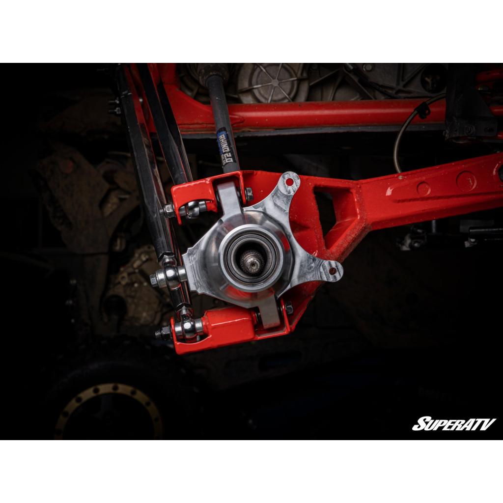 SuperATV Can - Am Maverick X3 Billet Rear Knuckles - MojoMotoSport.com