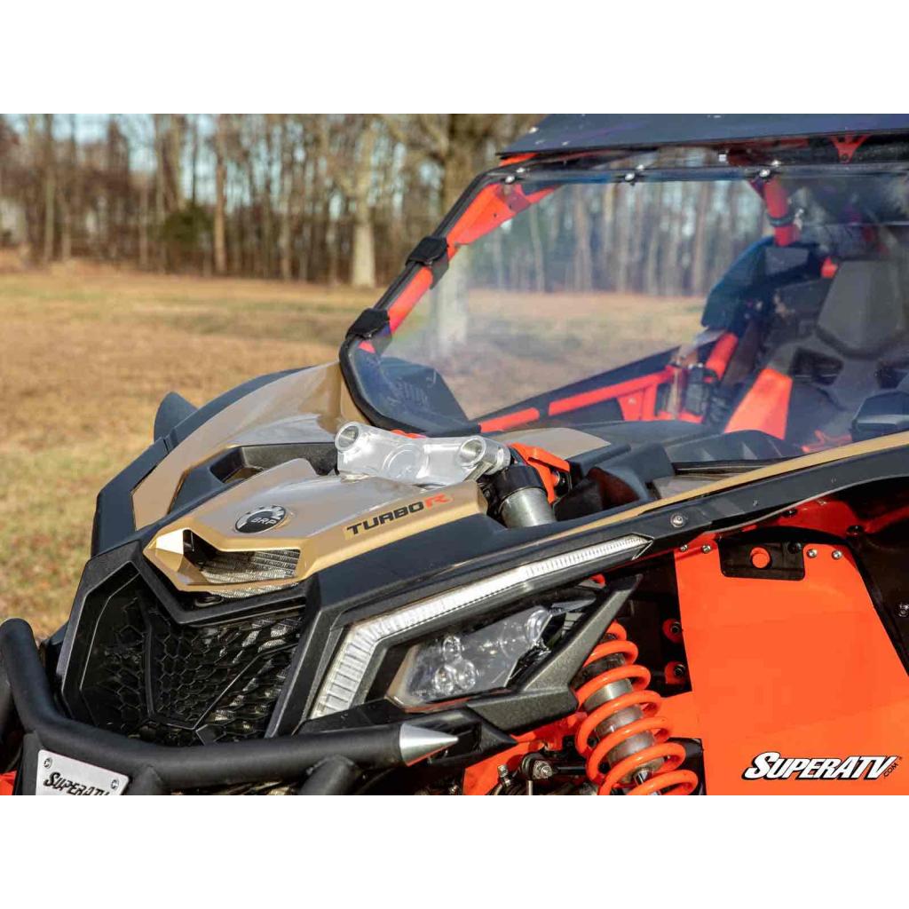 SuperATV Can - Am Maverick X3 Billet Shock Tower Brace - MojoMotoSport.com