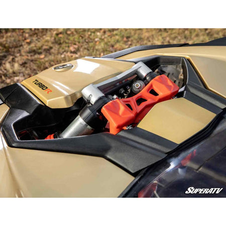 SuperATV Can - Am Maverick X3 Billet Shock Tower Brace - MojoMotoSport.com