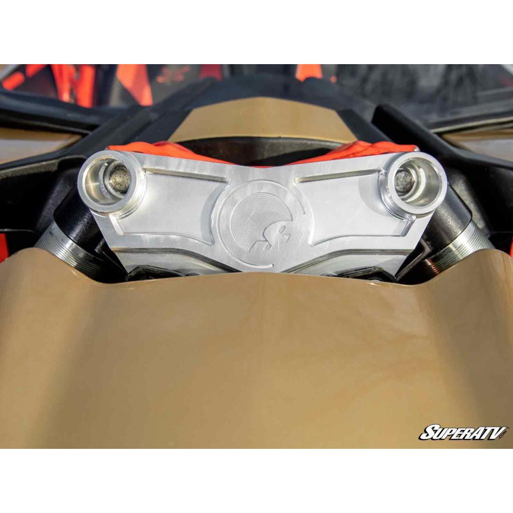 SuperATV Can - Am Maverick X3 Billet Shock Tower Brace - MojoMotoSport.com