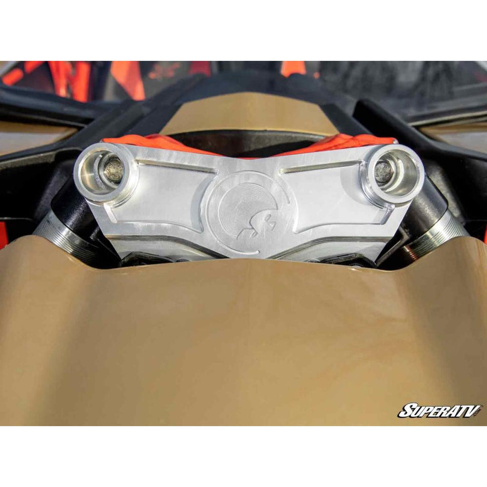 SuperATV Can - Am Maverick X3 Billet Shock Tower Brace - MojoMotoSport.com