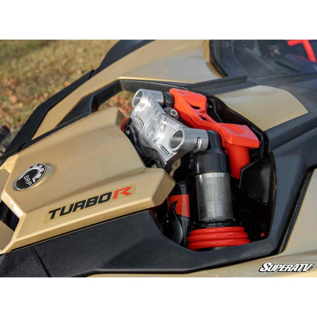 SuperATV Can - Am Maverick X3 Billet Shock Tower Brace - MojoMotoSport.com