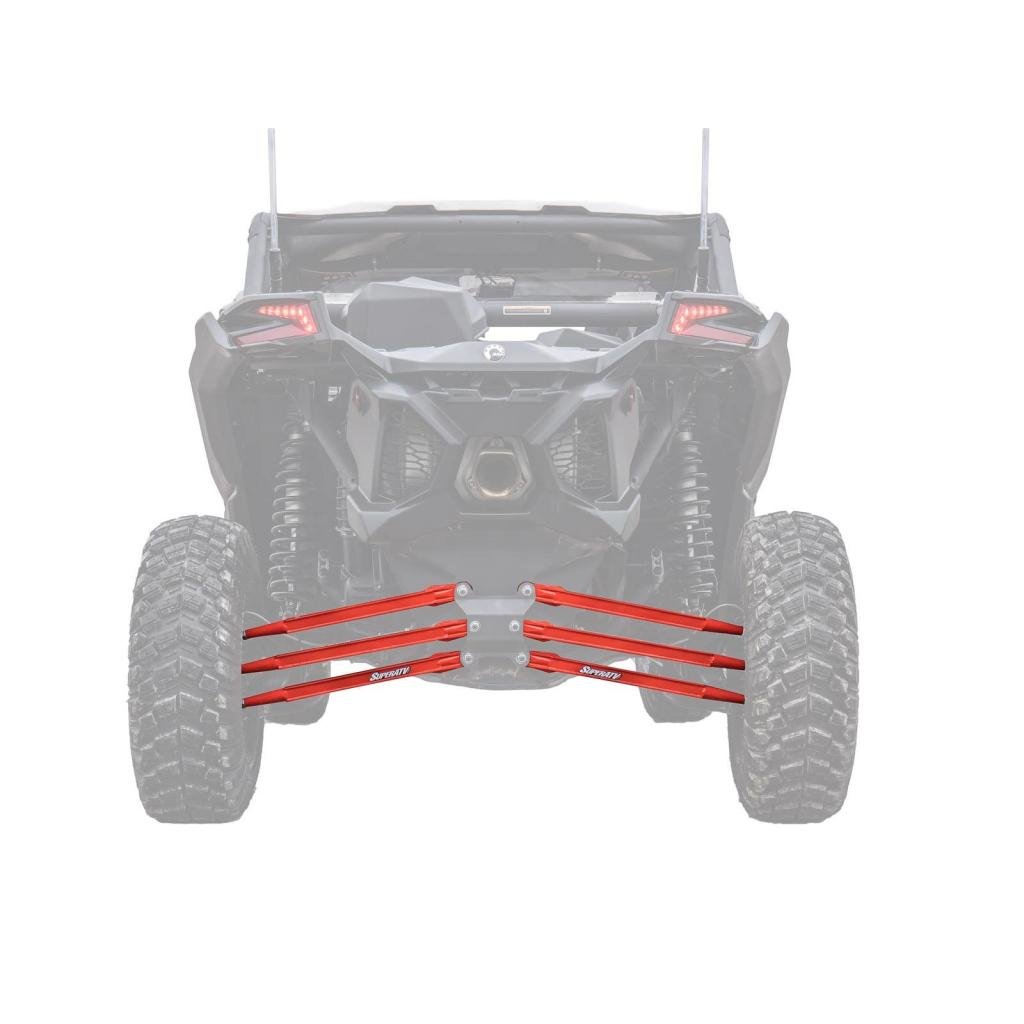SuperATV Can - Am Maverick X3 Boxed Radius Arms - MojoMotoSport.com