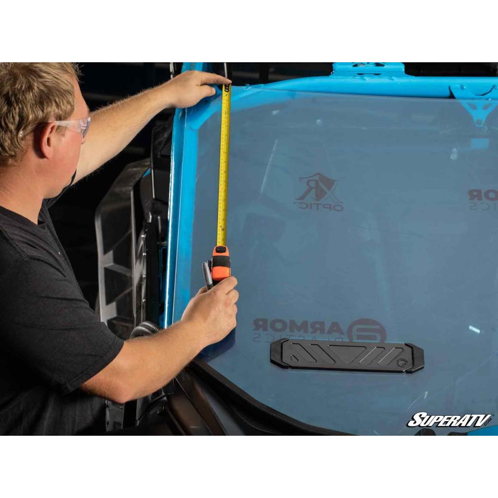 SuperATV Can - Am Maverick X3 Custom Cage Windshield Kit - MojoMotoSport.com