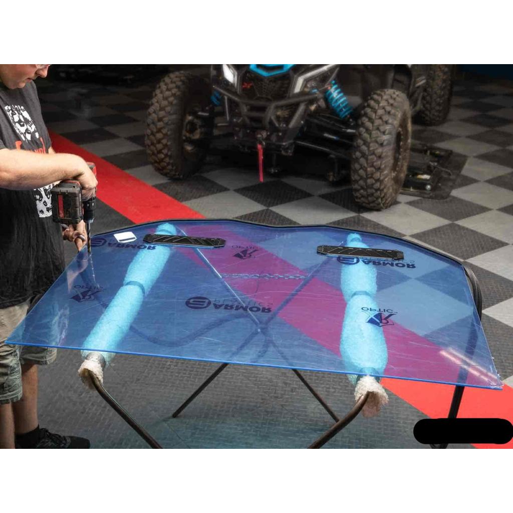 SuperATV Can - Am Maverick X3 Custom Cage Windshield Kit - MojoMotoSport.com