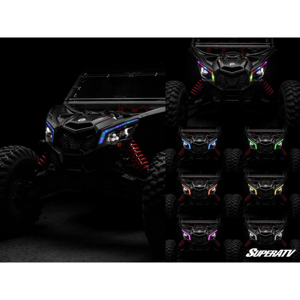 SuperATV Can - Am Maverick X3 Fang Lights - MojoMotoSport.com