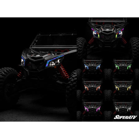 SuperATV Can - Am Maverick X3 Fang Lights - MojoMotoSport.com