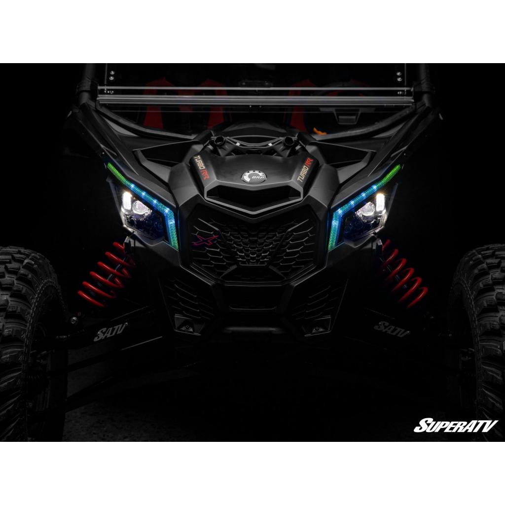SuperATV Can - Am Maverick X3 Fang Lights - MojoMotoSport.com