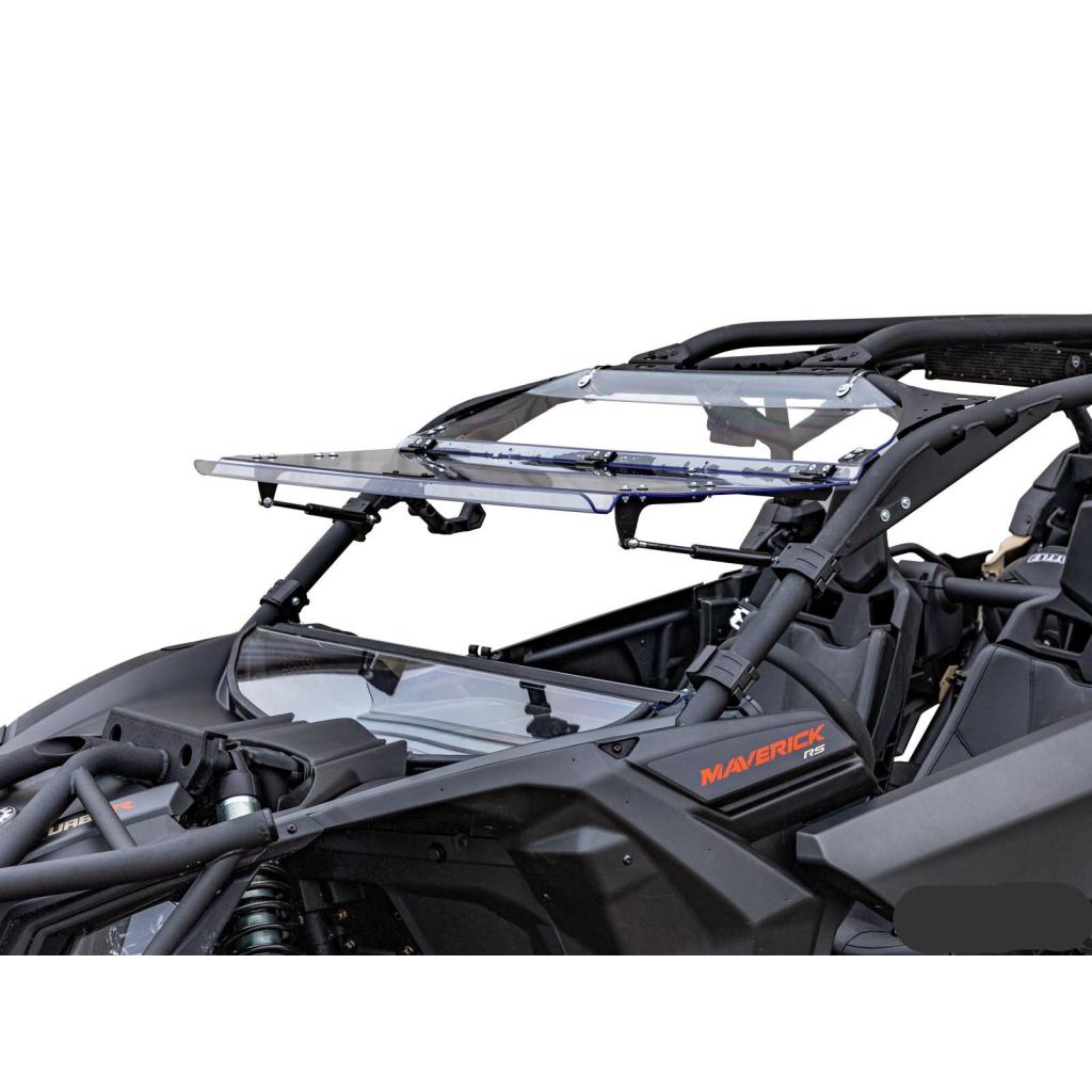 SuperATV Can - Am Maverick X3 Flip Windshield - MojoMotoSport.com