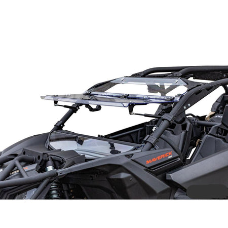 SuperATV Can - Am Maverick X3 Flip Windshield - MojoMotoSport.com