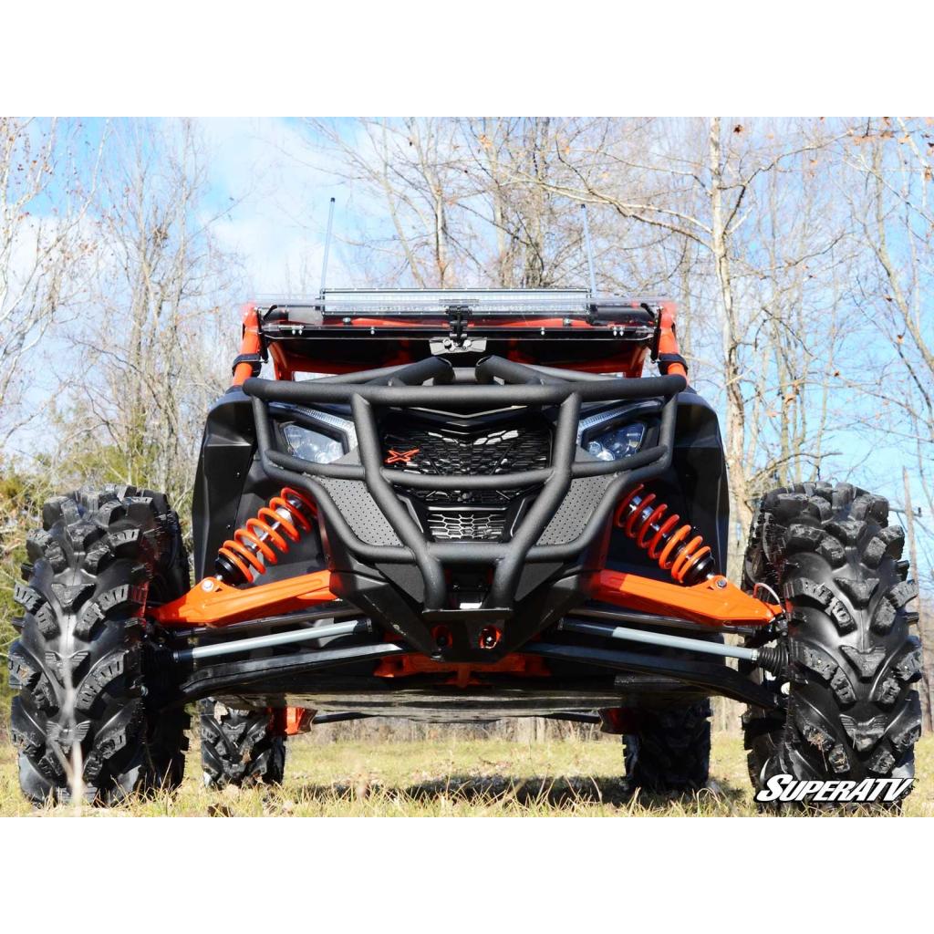 SuperATV Can - Am Maverick X3 Front Bumper - MojoMotoSport.com