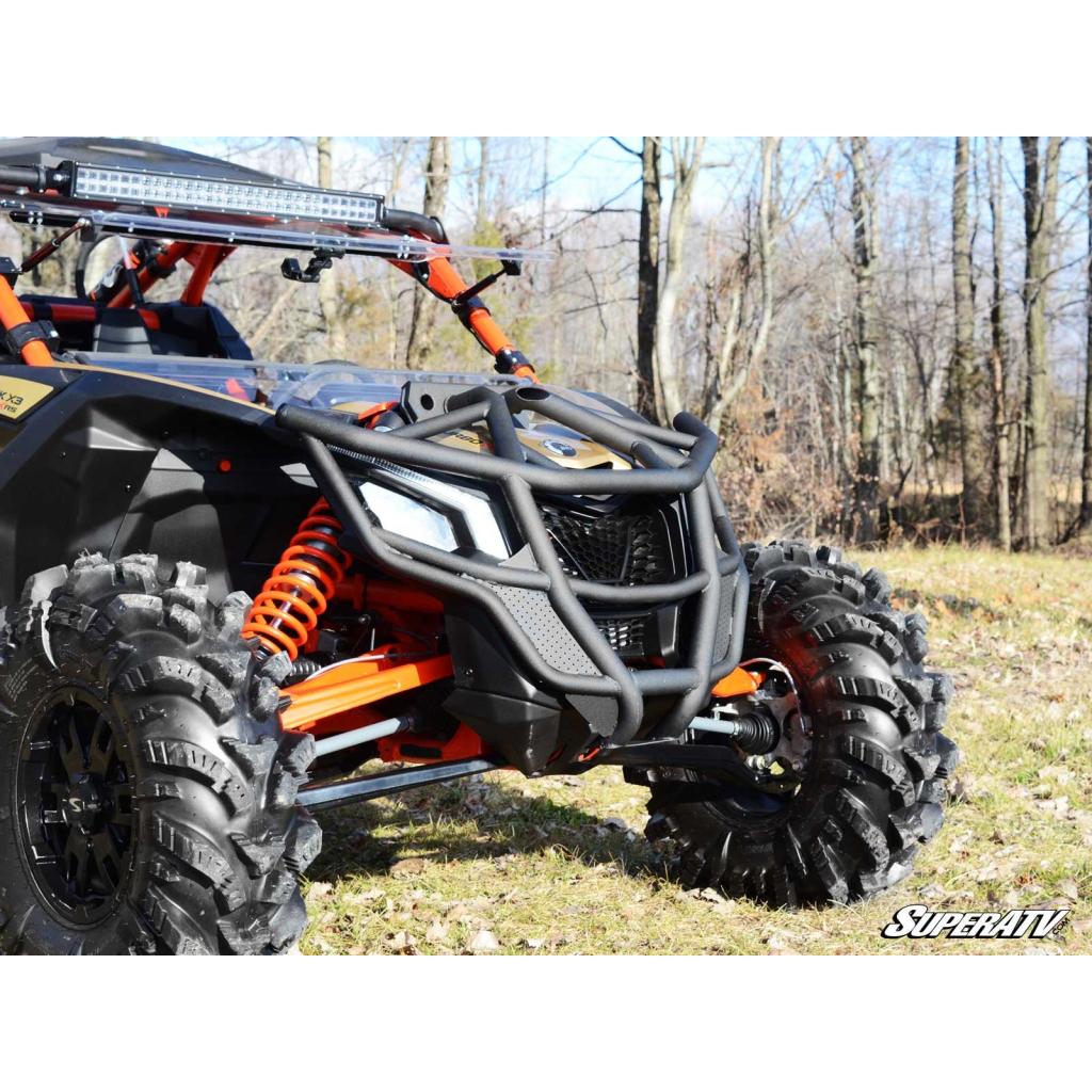 SuperATV Can - Am Maverick X3 Front Bumper - MojoMotoSport.com