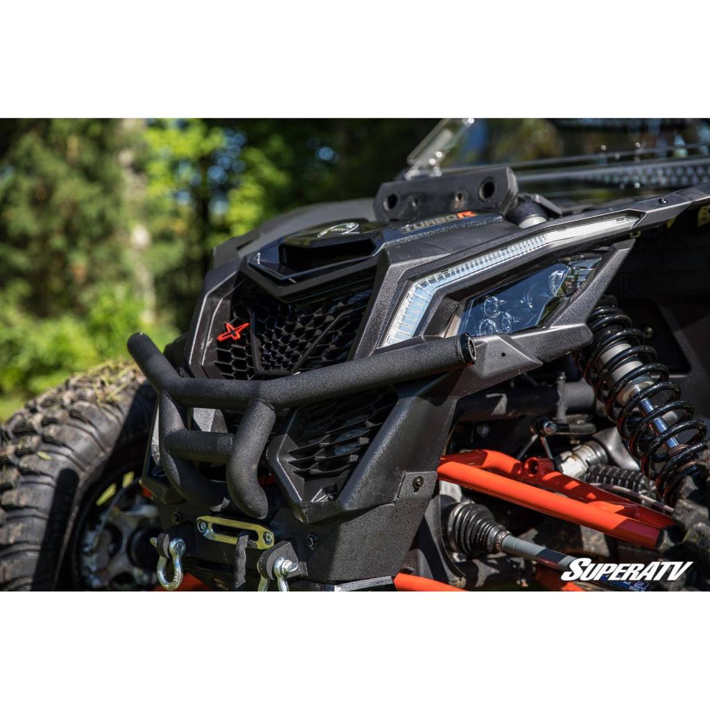 SuperATV Can - Am Maverick X3 Front Bumper - MojoMotoSport.com