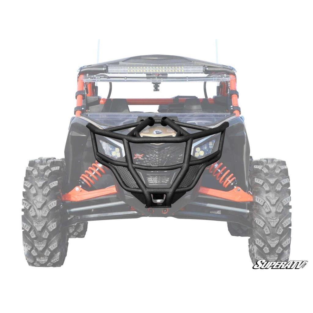 SuperATV Can - Am Maverick X3 Front Bumper - MojoMotoSport.com