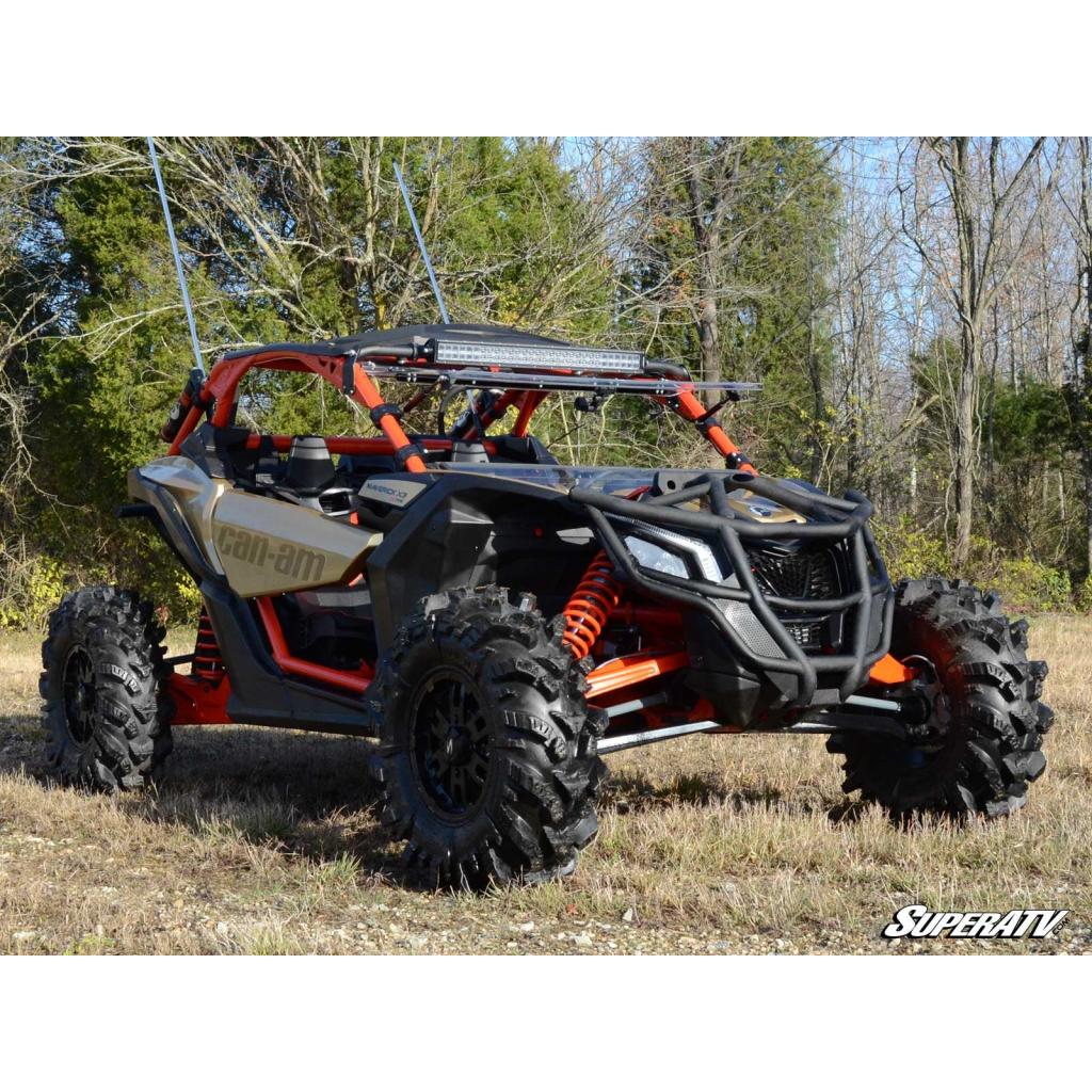 SuperATV Can - Am Maverick X3 Front Bumper - MojoMotoSport.com