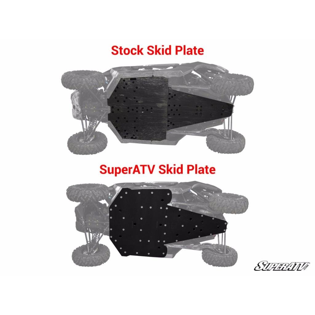 SuperATV Can - Am Maverick X3 Full Skid Plate - MojoMotoSport.com