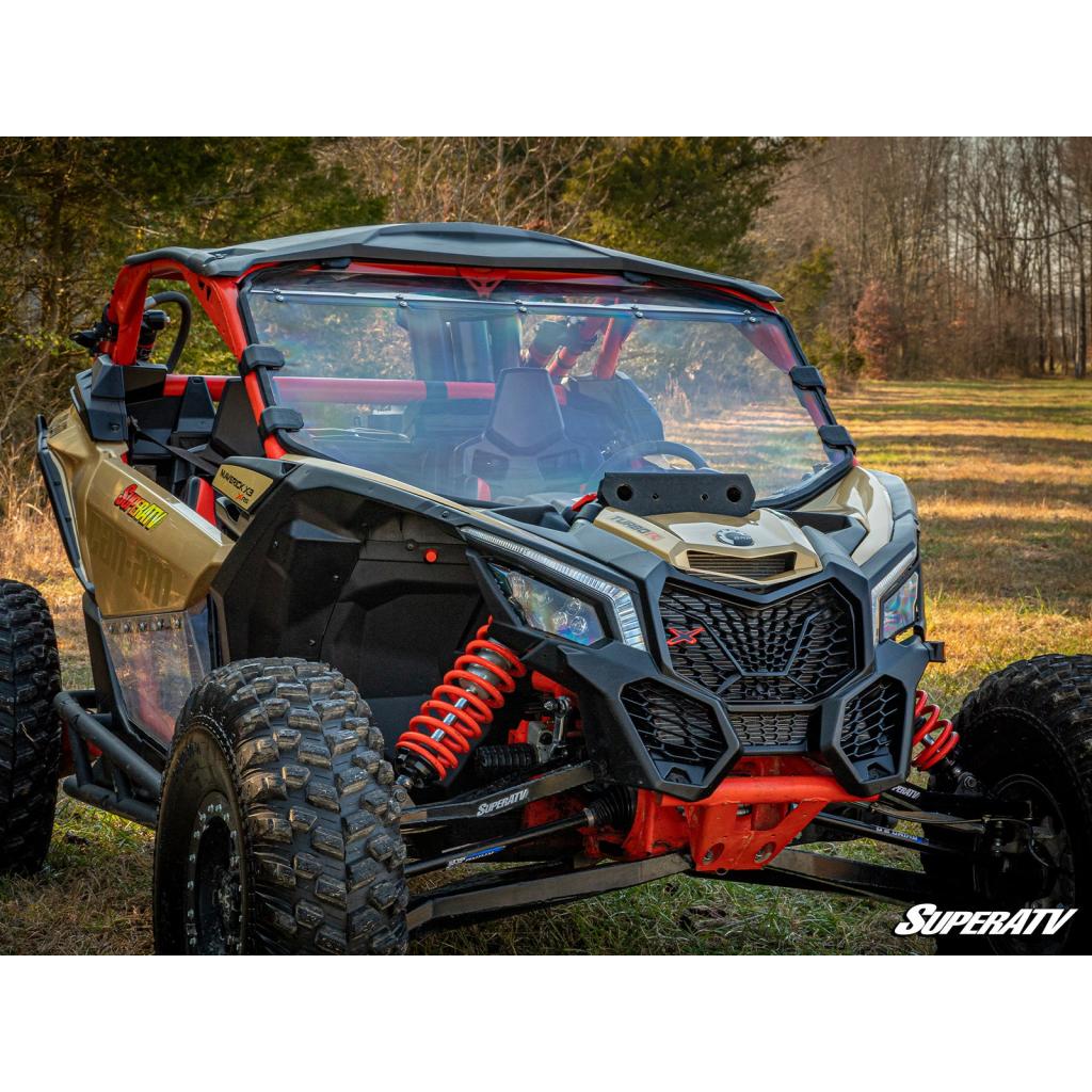 SuperATV Can - Am Maverick X3 Full Windshield - MojoMotoSport.com