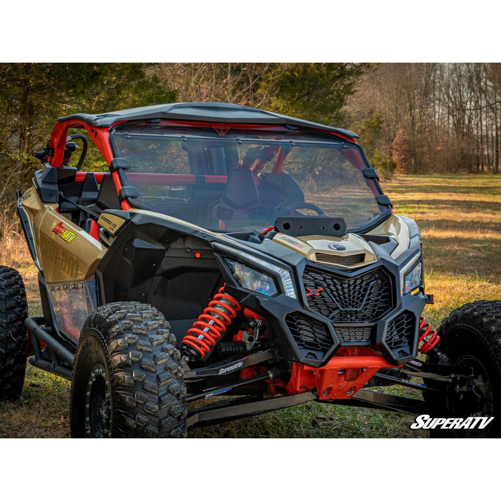 SuperATV Can - Am Maverick X3 Full Windshield - MojoMotoSport.com