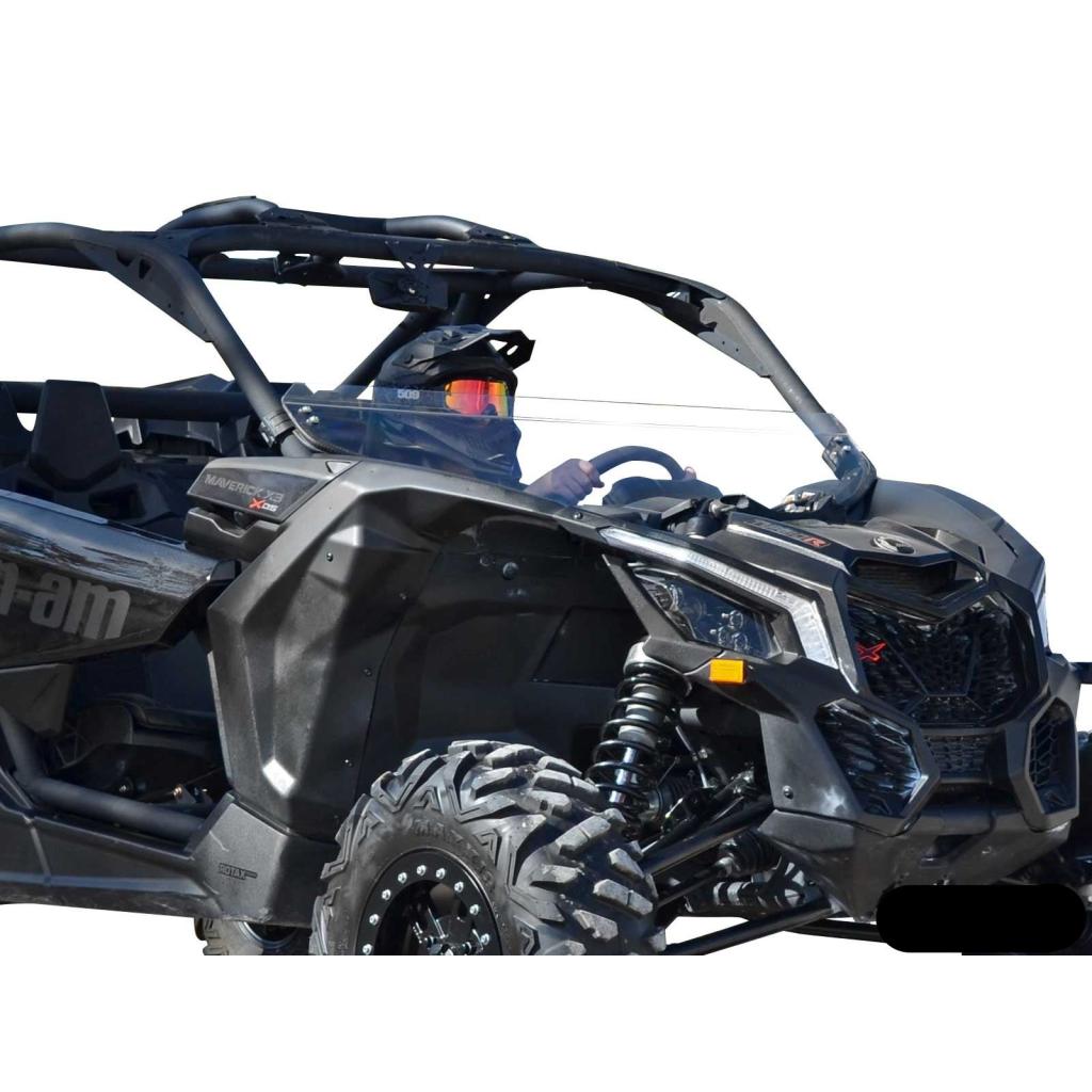 SuperATV Can - Am Maverick X3 Half Windshield - MojoMotoSport.com