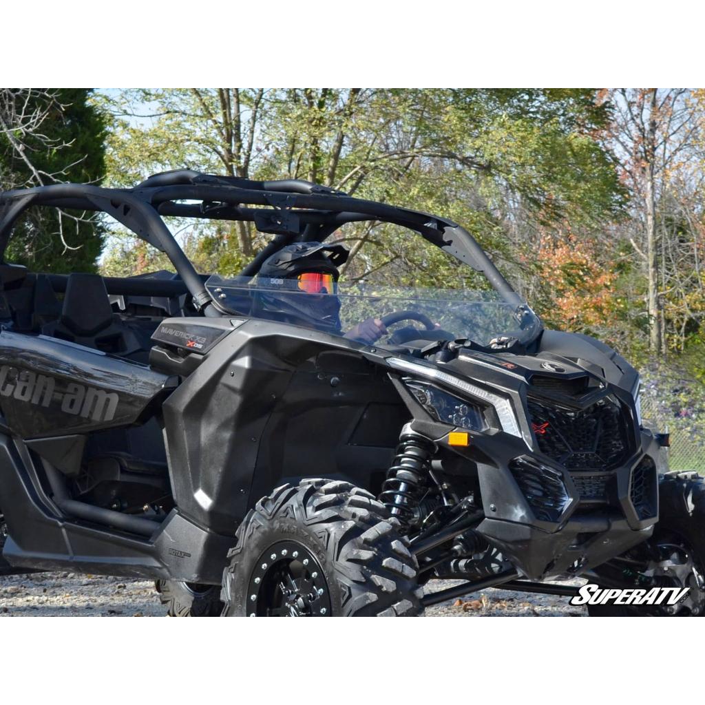 SuperATV Can - Am Maverick X3 Half Windshield - MojoMotoSport.com
