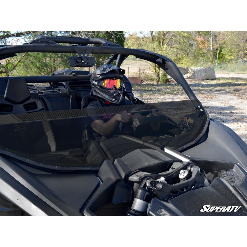 SuperATV Can - Am Maverick X3 Half Windshield - MojoMotoSport.com