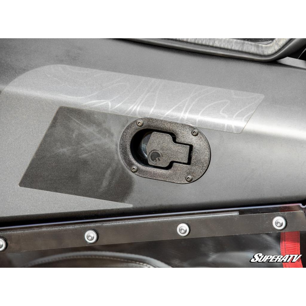 SuperATV Can - Am Maverick X3 Hard Cab Enclosure Upper Doors - MojoMotoSport.com