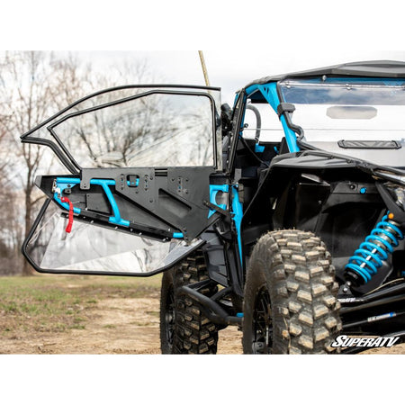 SuperATV Can - Am Maverick X3 Hard Cab Enclosure Upper Doors - MojoMotoSport.com