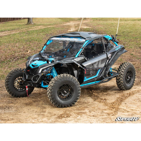 SuperATV Can - Am Maverick X3 Hard Cab Enclosure Upper Doors - MojoMotoSport.com